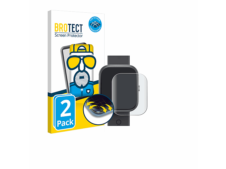 matt Watch Full-Cover BROTECT Flex CMF Curved 3D Schutzfolie(für 2x Pro) Nothing