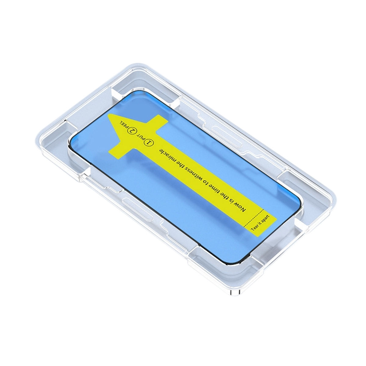 WIGENTO Staubdichte Folie Hart 15 Glas Pro) Apple Antistatische Schutz Schutzglas(für iPhone