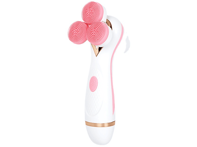 UWOT Rosa Reinigung, 360°-Bürstenkopf, Gesichtsreinigungsbürsten: Gesichtsreinigungsbürste, Rosa Ein-Knopf-Bedienung, schonende