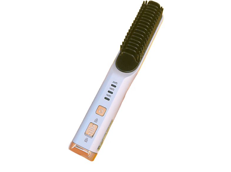 UWOT Kabelloser Haarglättungskamm: Unschädlich Glättungsbürste, Das Multifunktional, für 3 Haar, Temperaturstufen: Dreistufig Verstellbar