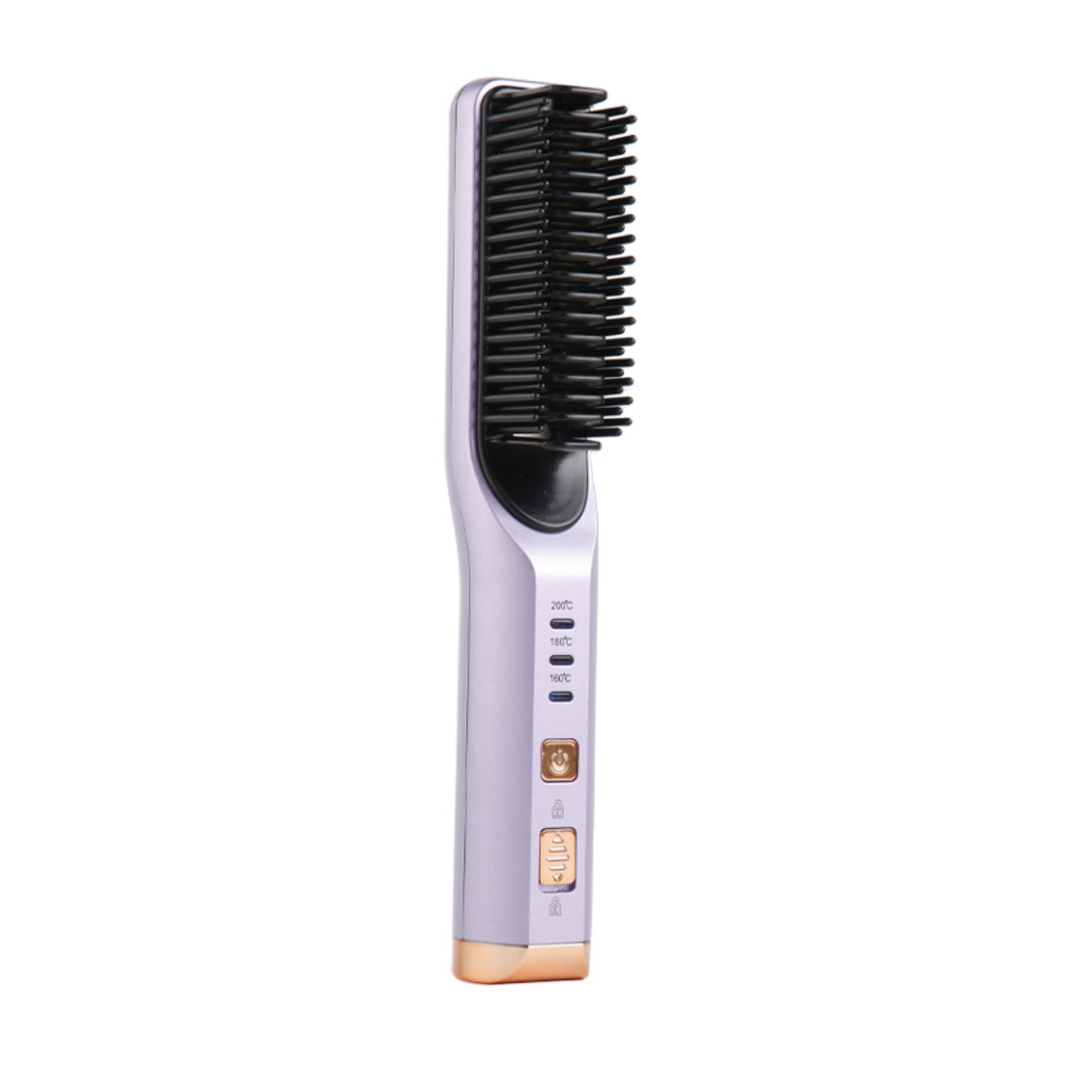 Glättungsbürste, Unschädlich Dreistufig Multifunktional, Verstellbar UWOT für Haar, Das 3 Kabelloser Temperaturstufen: Haarglättungskamm:
