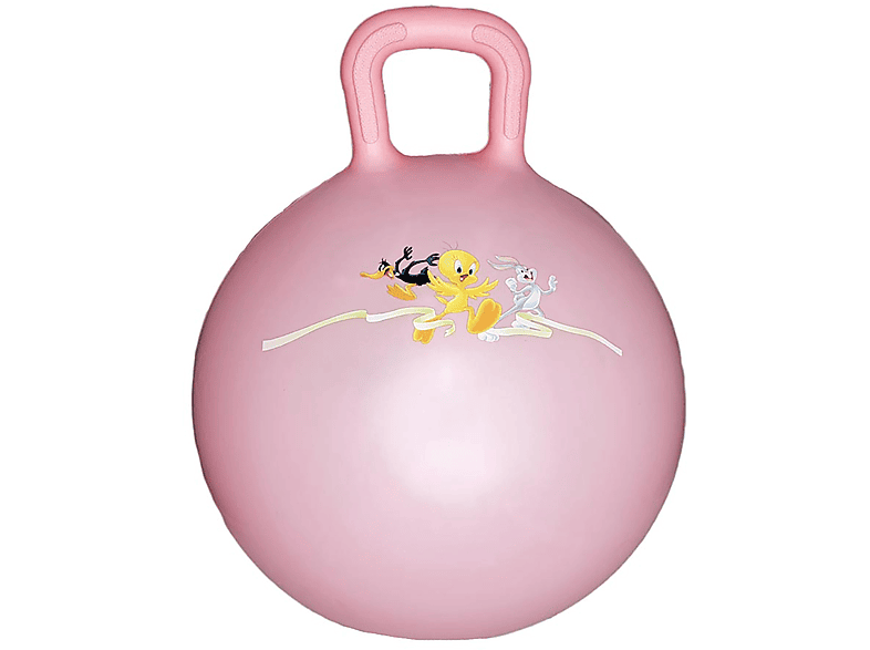 NOON Hüpfball Looney Tunes, 45cm Spielset mehrfarbig pink