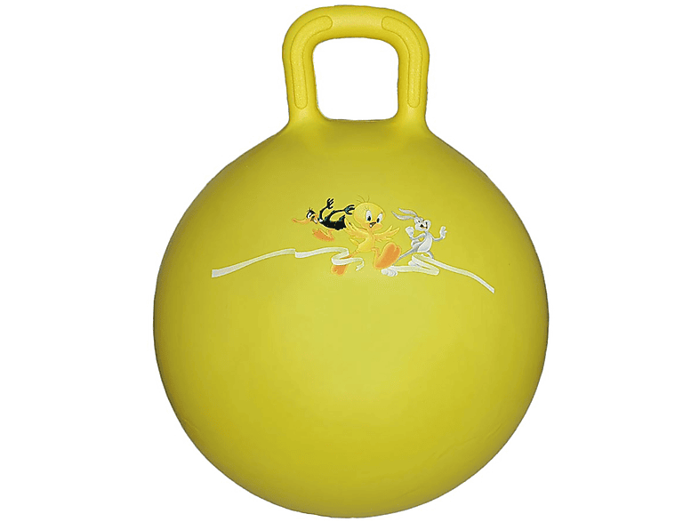 NOON Hüpfball cm Looney Tunes, mehrfarbig 45 gelb Spielset