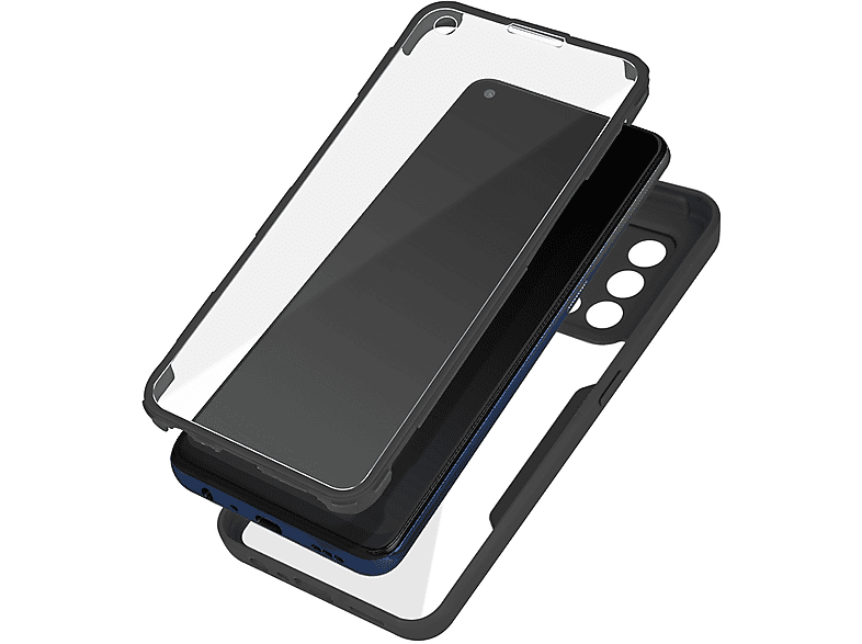 OPPO Flip Cover PU A54/A74 Nero