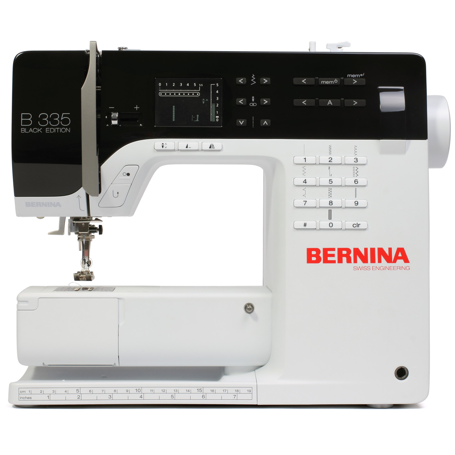 Black Edition BERNINA 335 B Nähmaschine