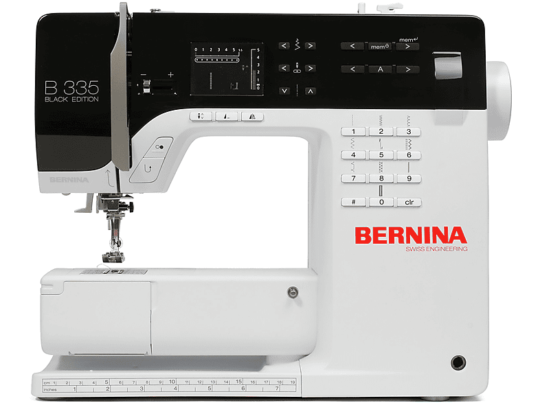 Nähmaschine 335 BERNINA B Black Edition