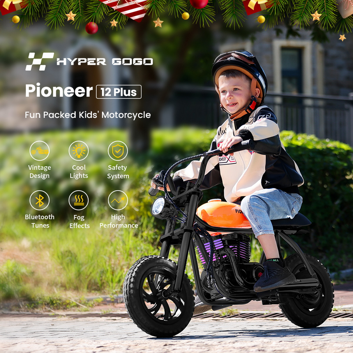 HYPER Elektrofahrzeug Kinder Pioneer 12 GOGO Plus