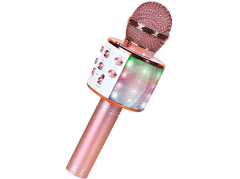 KINSI 1200mAh,Bluetooth KaraokeMikrofon Mikrofon rosa MediaMarkt