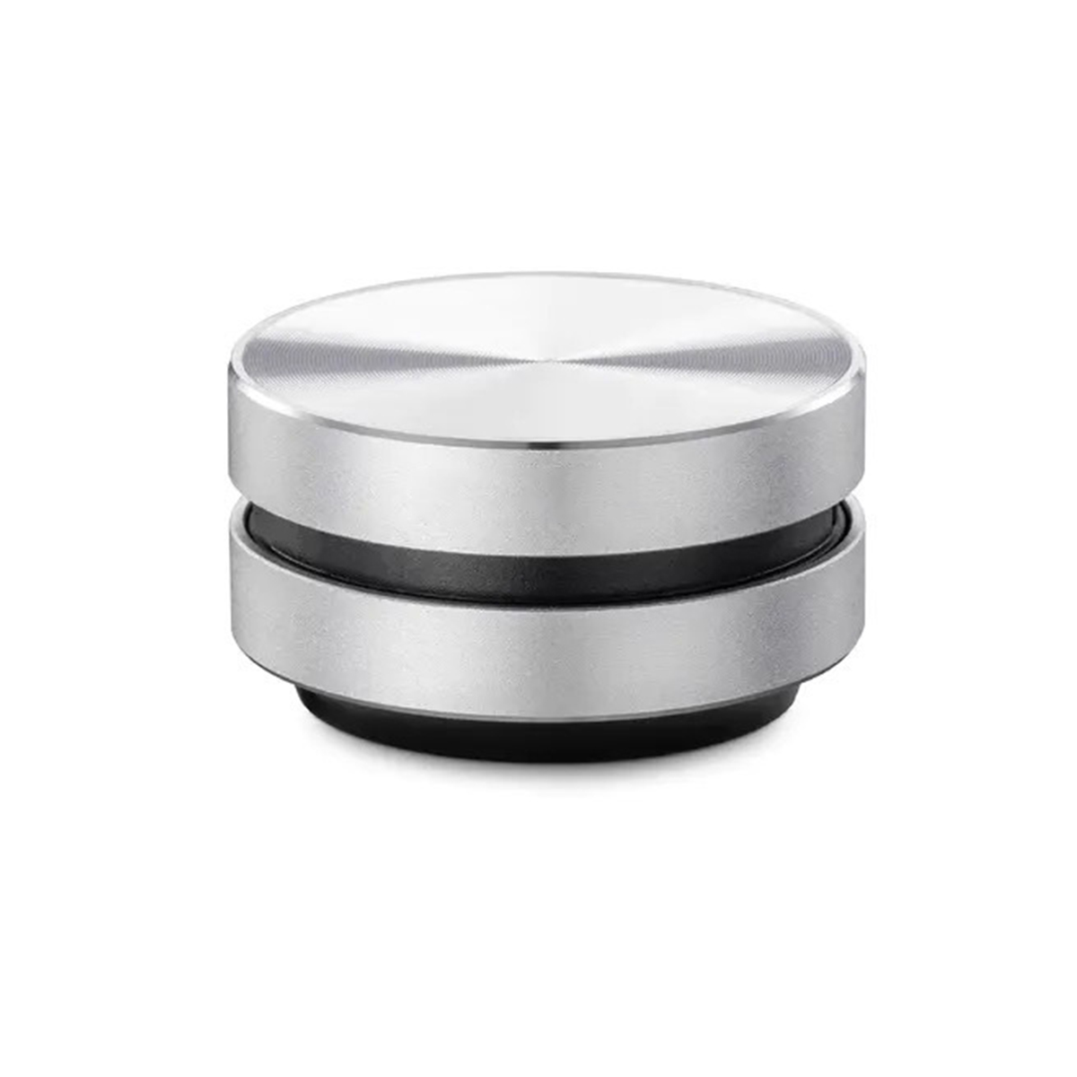 BRIGHTAKE Drahtloser Bluetooth 5.0-Knochenschall-Lautsprecher mit omnidirektionalem Silber Lautsprecher, Mikrofon