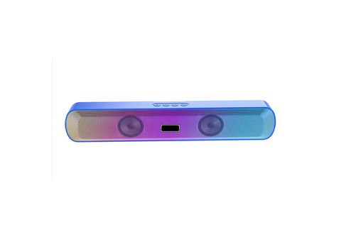 ENBAOXIN Langer Bluetooth-Lautsprecher - Subwoofer, 360° Raumklang