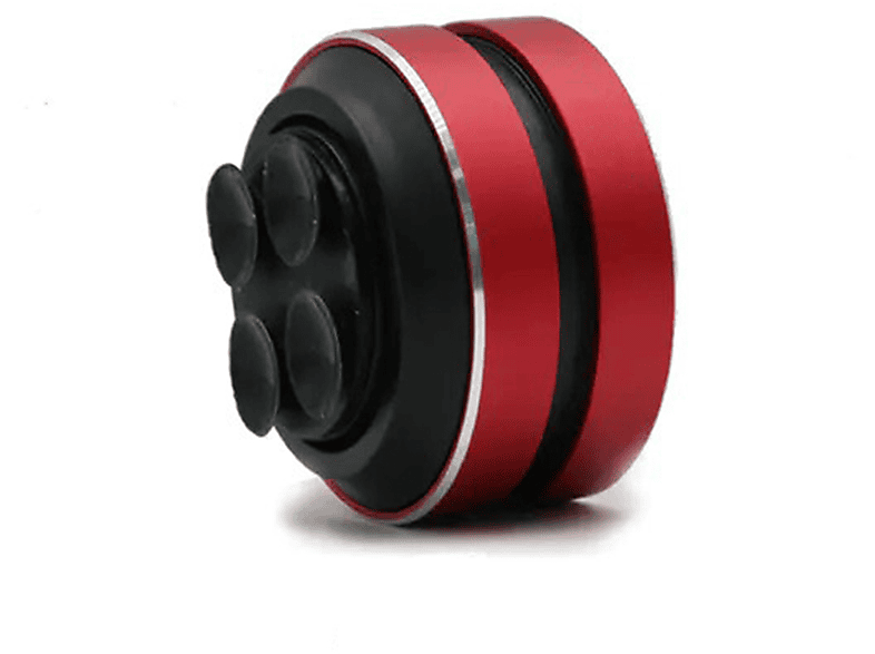 BRIGHTAKE Drahtloser Bluetooth 5.0-Knochenschall-Lautsprecher Mikrofon omnidirektionalem mit Lautsprecher, Rot