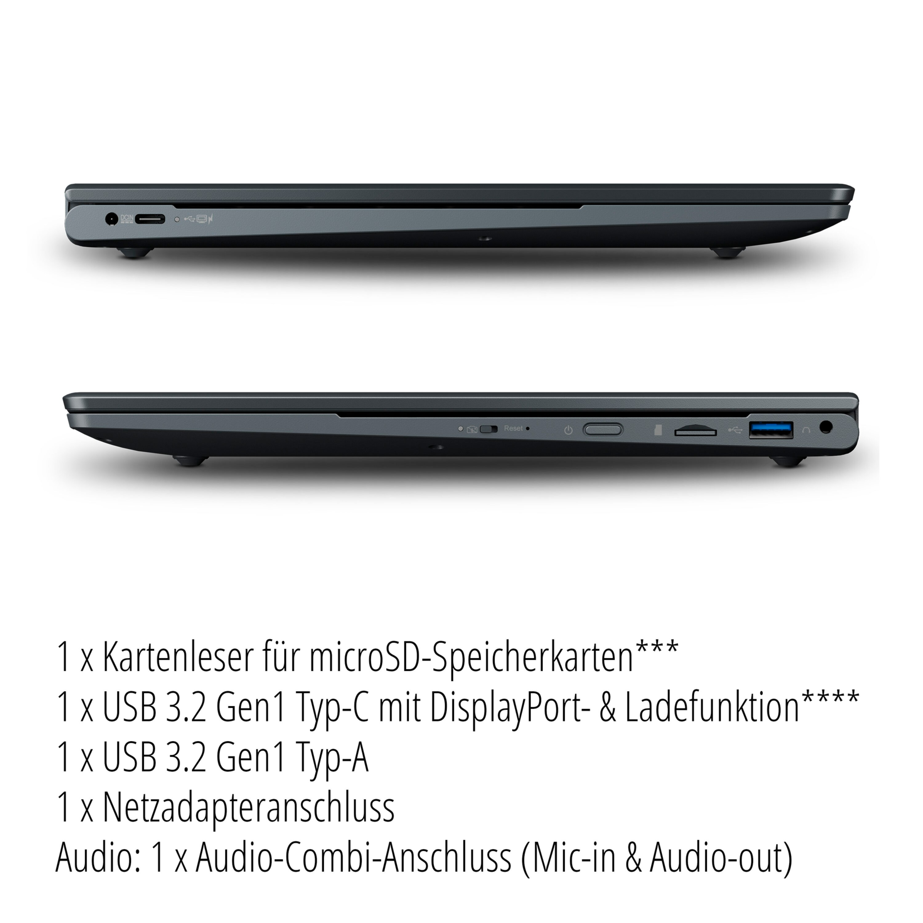 MEDION 14 128 Convertible Display GB Touchscreen, Touchdisplay, E14413 SSD, RAM, 8 Prozessor, Intel® i3 mit Core™ Zoll GB blau Notebook