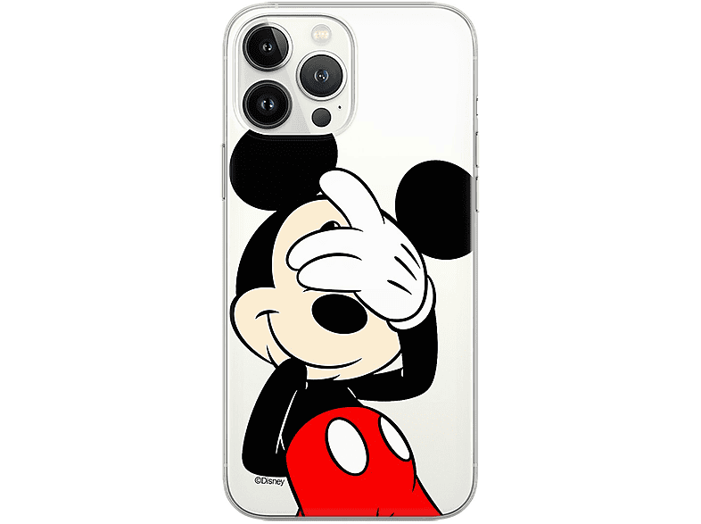 DISNEY Mickey 003 Partial Print, Backcover, Apple, iPhone 14 Pro Max, Transparent