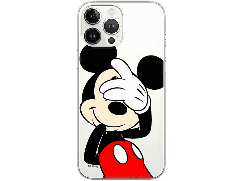 DISNEY Mickey 003 Partial Print, Backcover, Apple, iPhone 15 Pro Max, Transparent