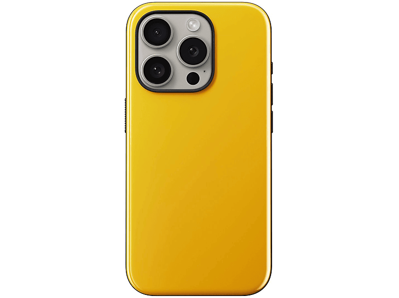 NOMAD Sport Case iPhone 15 Pro Racing Yellow, Backcover, Apple, Apple, gelb