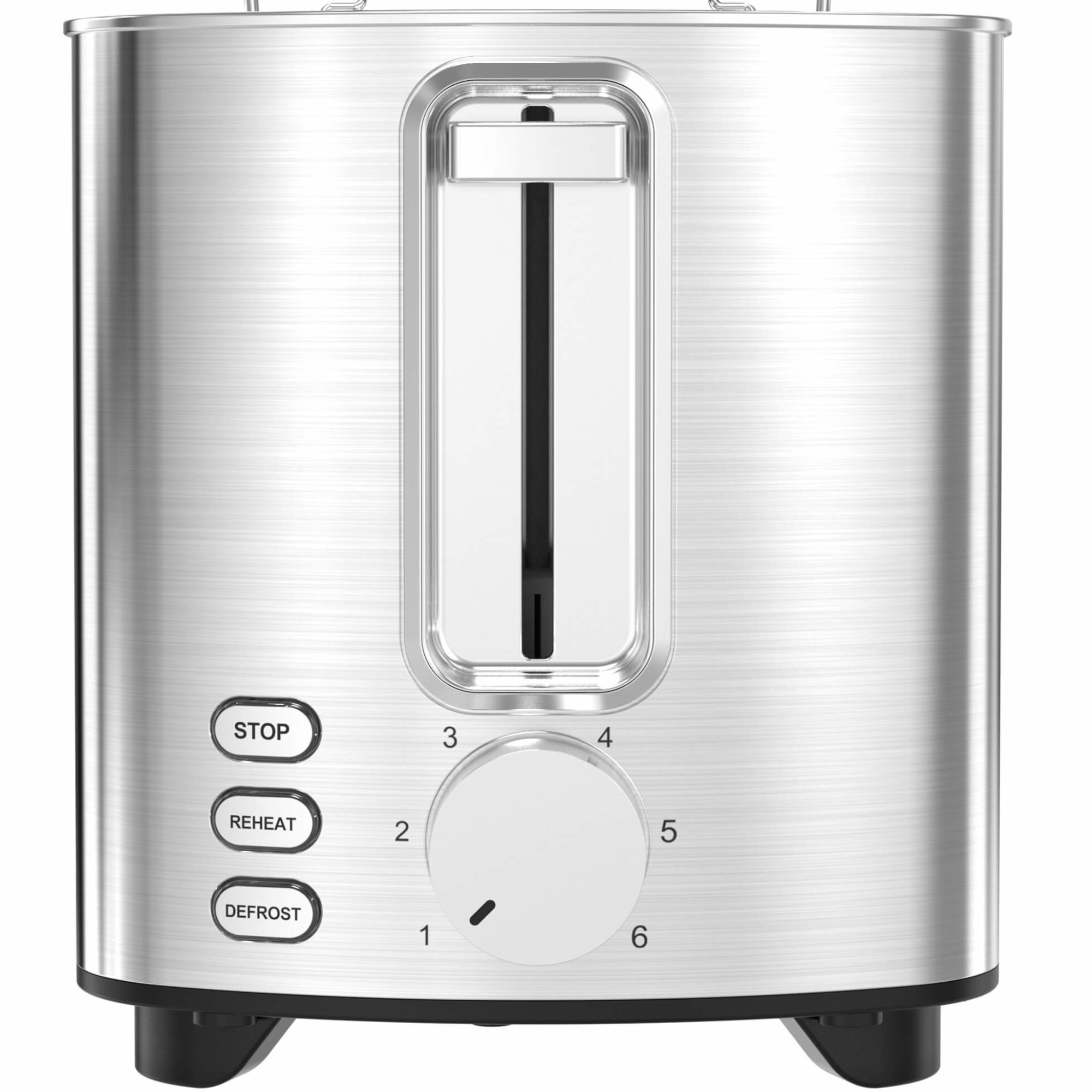 Watt, TURBOTRONIC Silver Toaster (1400 2) Z-LINE Schlitze: TT-BF13 BY