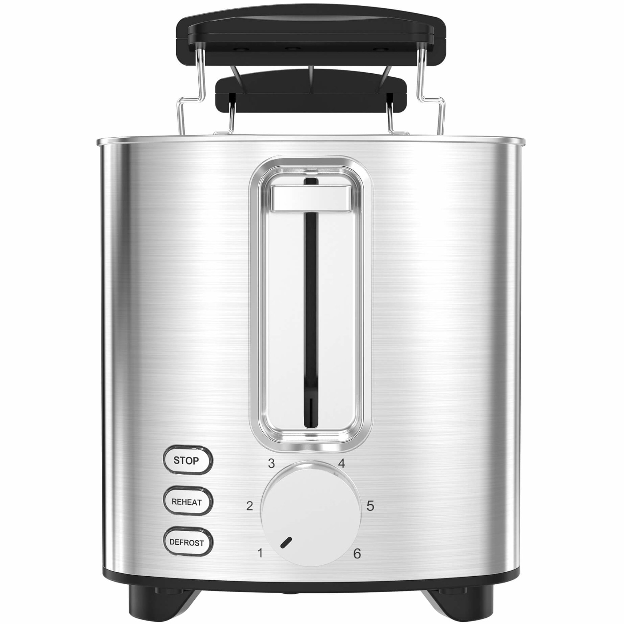 Watt, TURBOTRONIC Silver Toaster (1400 2) Z-LINE Schlitze: TT-BF13 BY