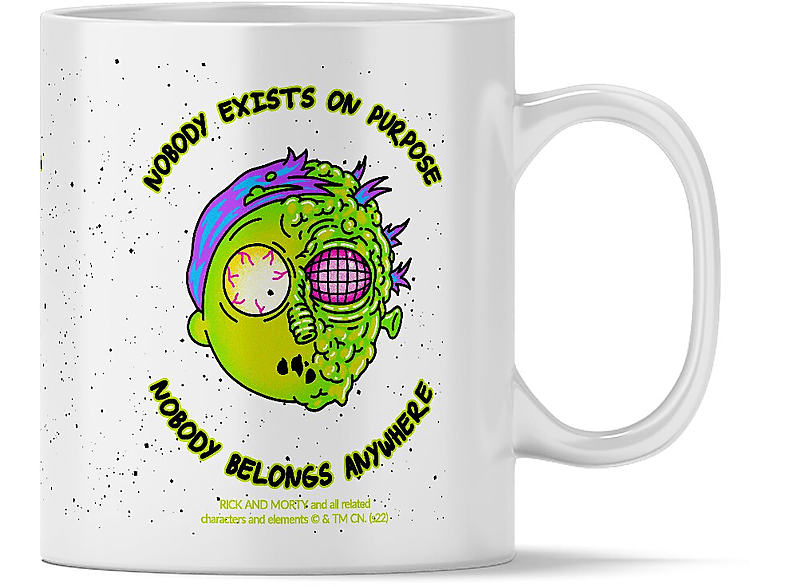 Morty und Kaffee- 010 Rick Morty 330ml Teebecher Muster and