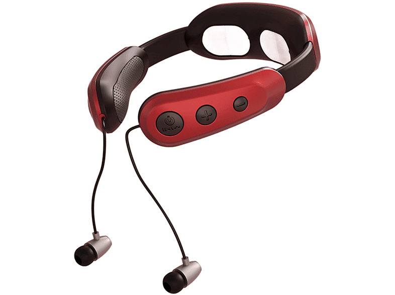 SYNTEK Halswirbelsäulen-Massagegerät mit Bluetooth-Kopfhörer, Mikrostromimpuls, Tragbar Massagegeräte