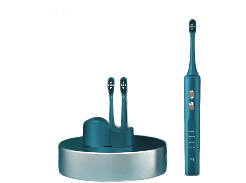 SYNTEK Elektrische Schallzahnbürste, UV-Desinfektion, Magnetschwebe-Induktionstyp elektrische Zahnbürste Grün