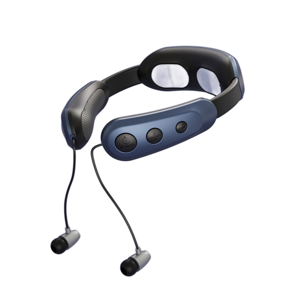 Bluetooth-Kopfhörer, Massagegeräte Mikrostromimpuls, Tragbar mit SYNTEK Halswirbelsäulen-Massagegerät