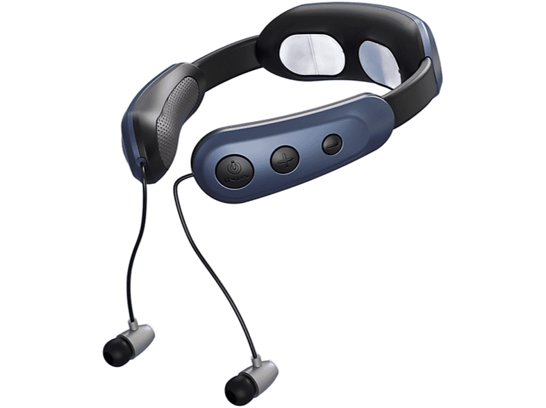 Tragbar mit Mikrostromimpuls, Massagegeräte Bluetooth-Kopfhörer, Halswirbelsäulen-Massagegerät SYNTEK