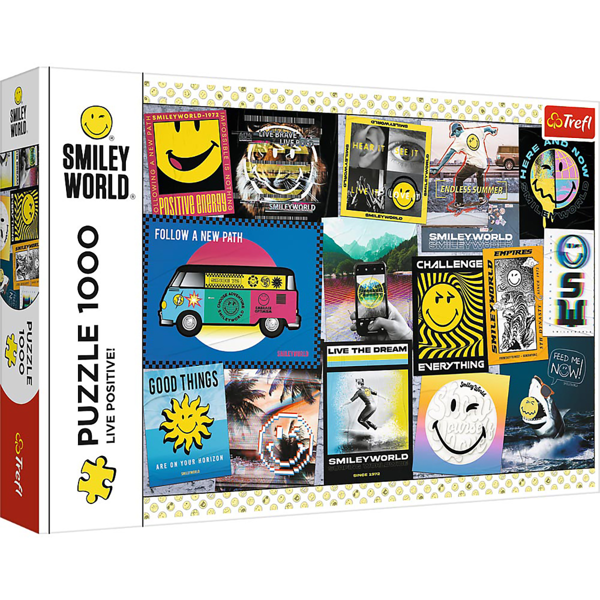 Live TREFL World Smiley Puzzle Positive! -