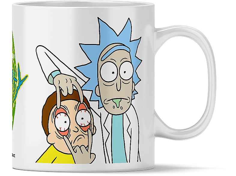 Rick and Morty Muster 007 330ml Morty Kaffee- und Teebecher