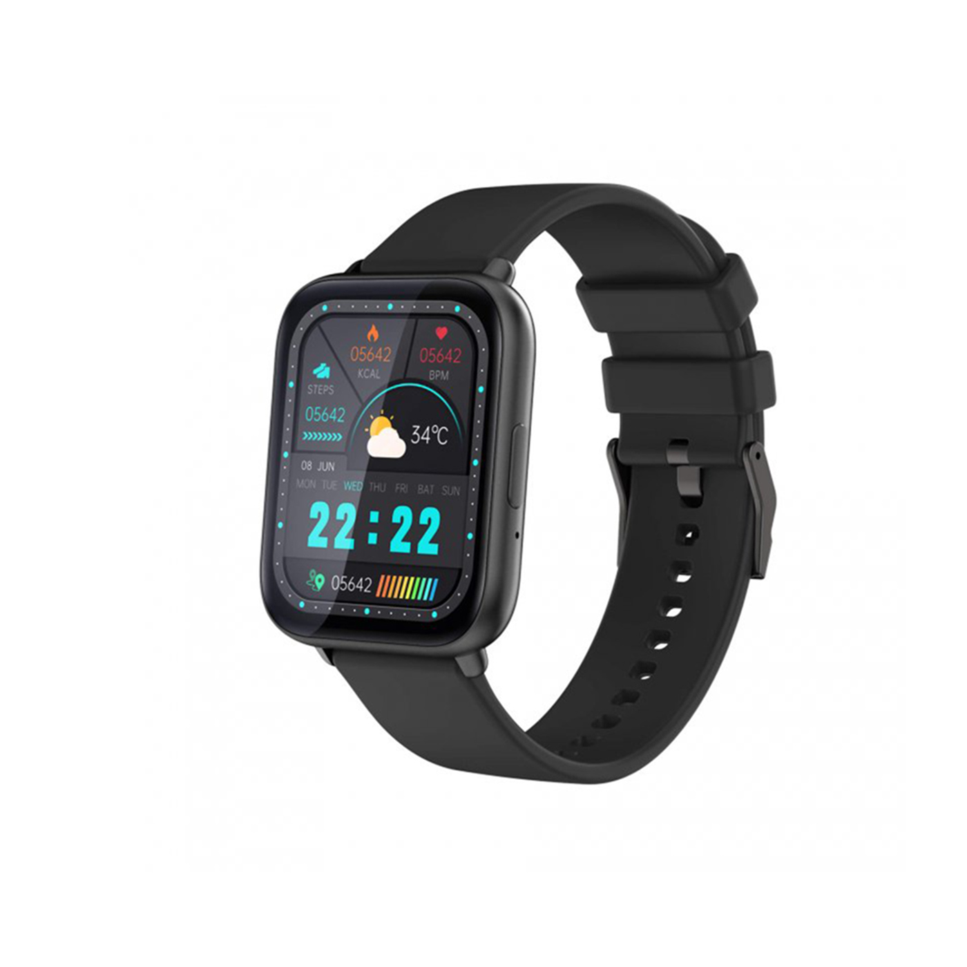 Smartwatch, Artemis Black mm, black, 155-235 HR+ CARNEO