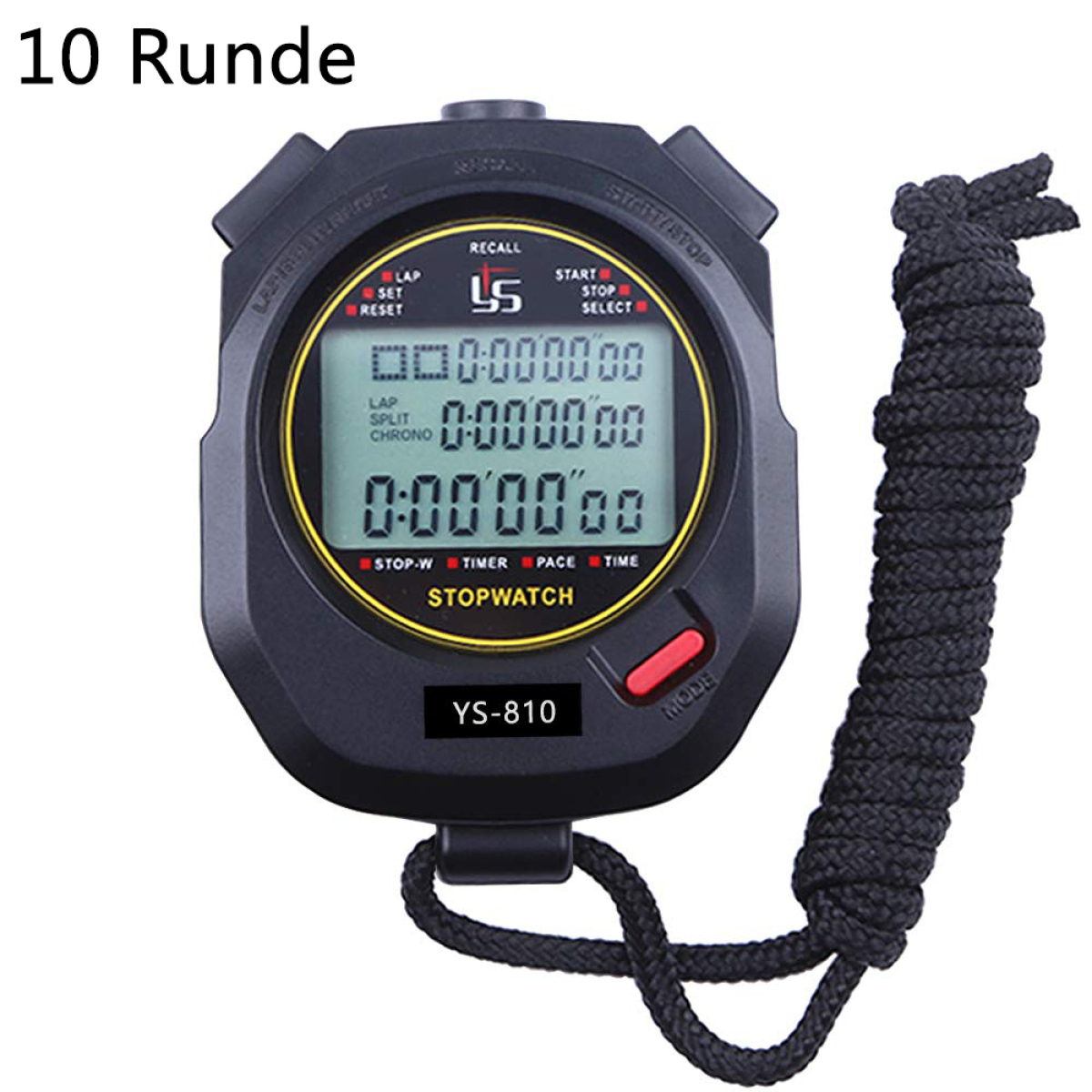ELKUAIE Sport-Stoppuhr Timer - Main Image