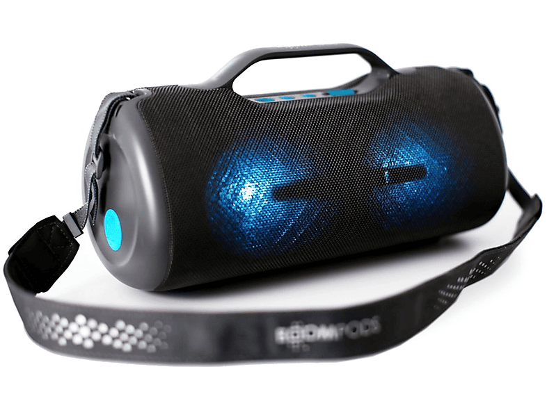 BOOMPODS Rhythm 60 Grey/Blue Bluetooth-Lautsprecher, grau / blau