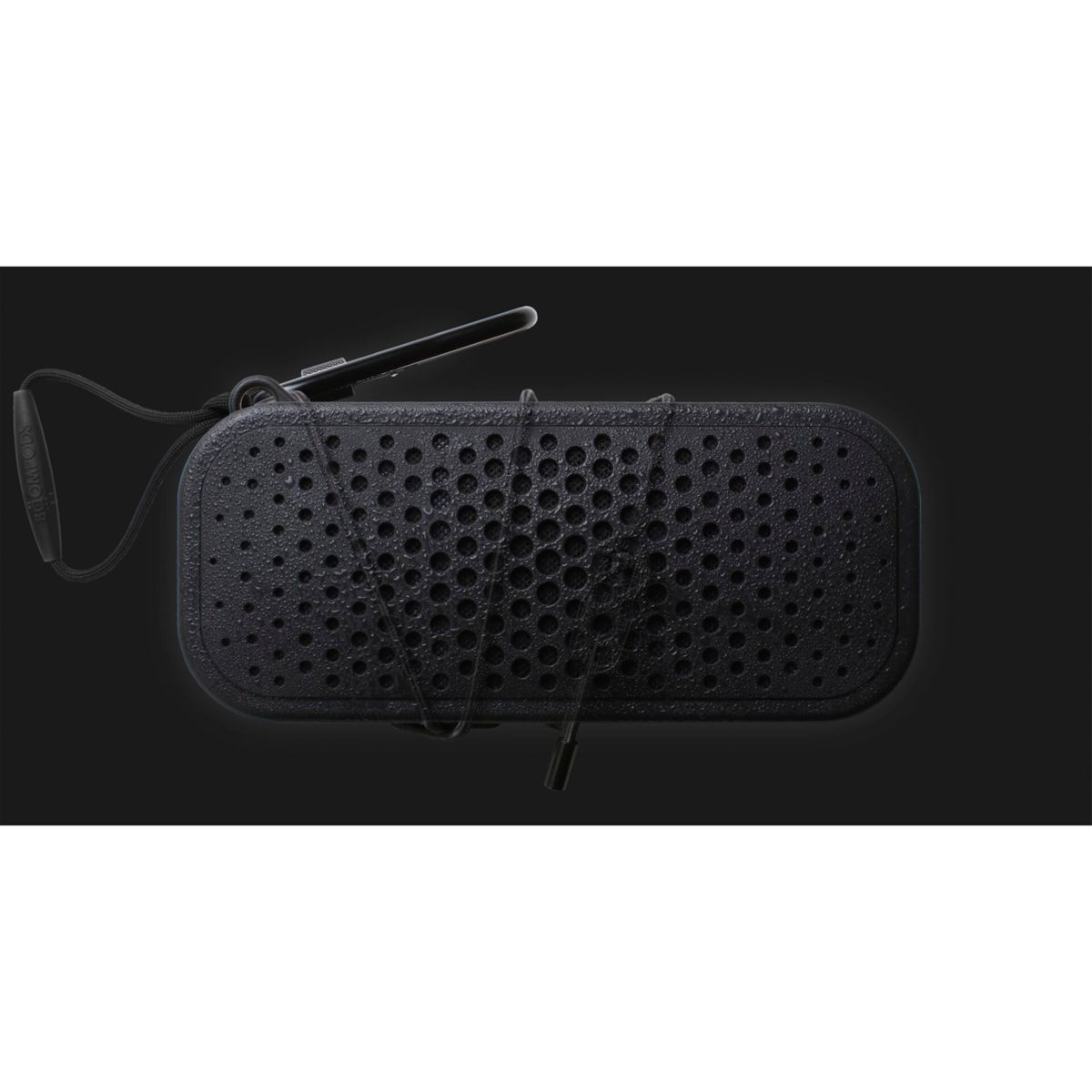 BOOMPODS Black schwarz Blockblaster Bluetooth-Lautsprecher,