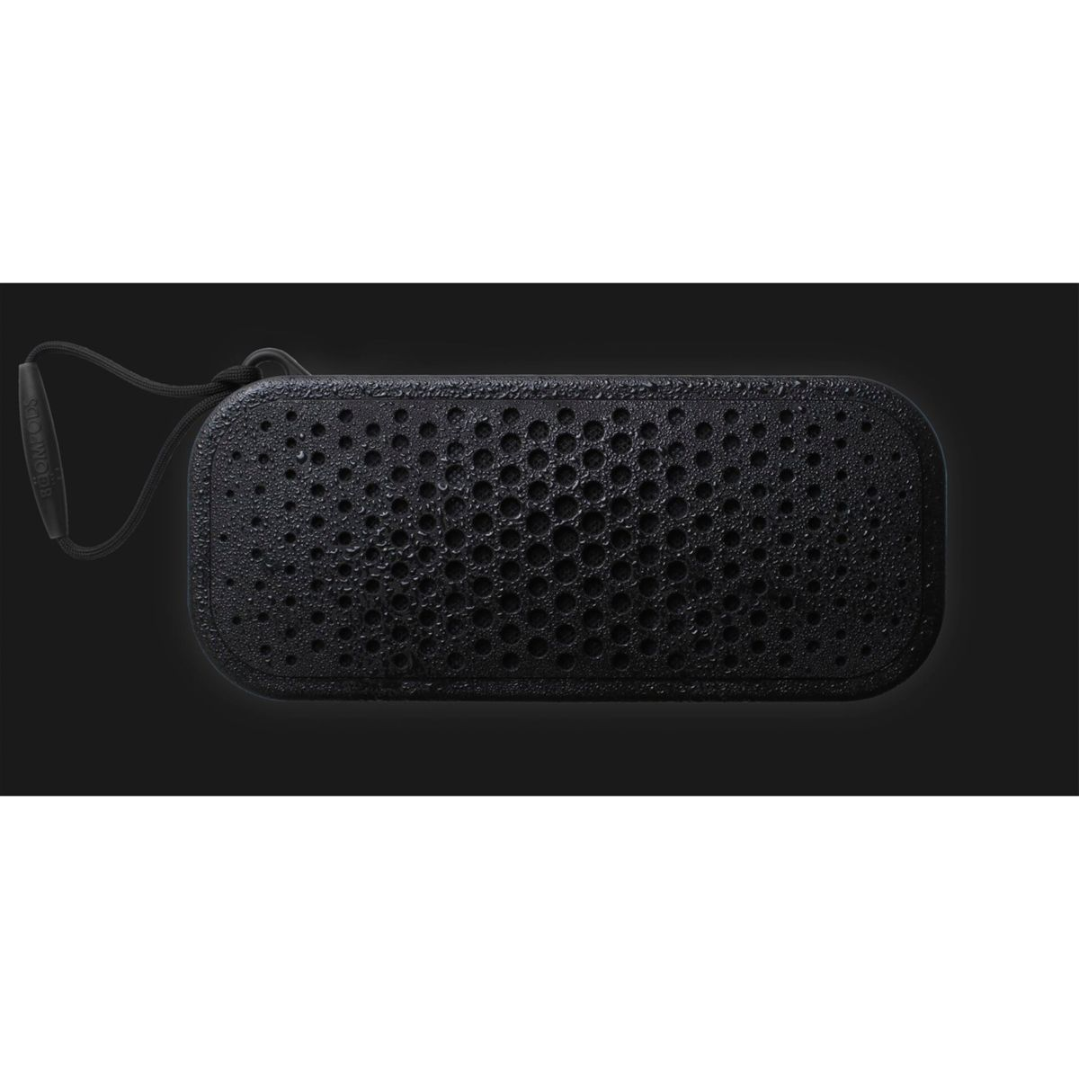 BOOMPODS Black schwarz Blockblaster Bluetooth-Lautsprecher,