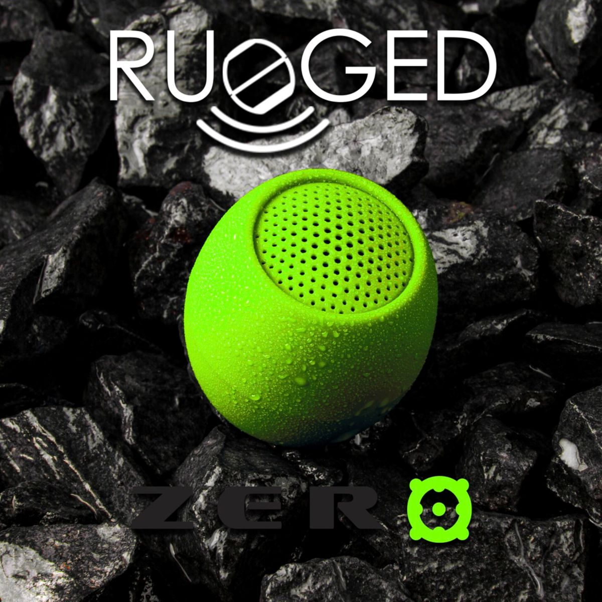 BOOMPODS Zero Lime grün Bluetooth-Lautsprecher, Green