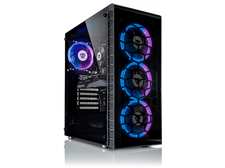 BEASTCOM Q5 | Pro Gaming, Windows 11 Pro (64 Bit), Gaming-PC mit Intel® Core™ i5 Prozessor, 16 GB RAM, 1 TB SSD, NVIDIA GeForce RTX™ 4070