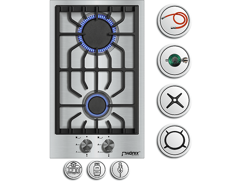 Placa de gas - PHÖNIX GERMANY Domino-SL