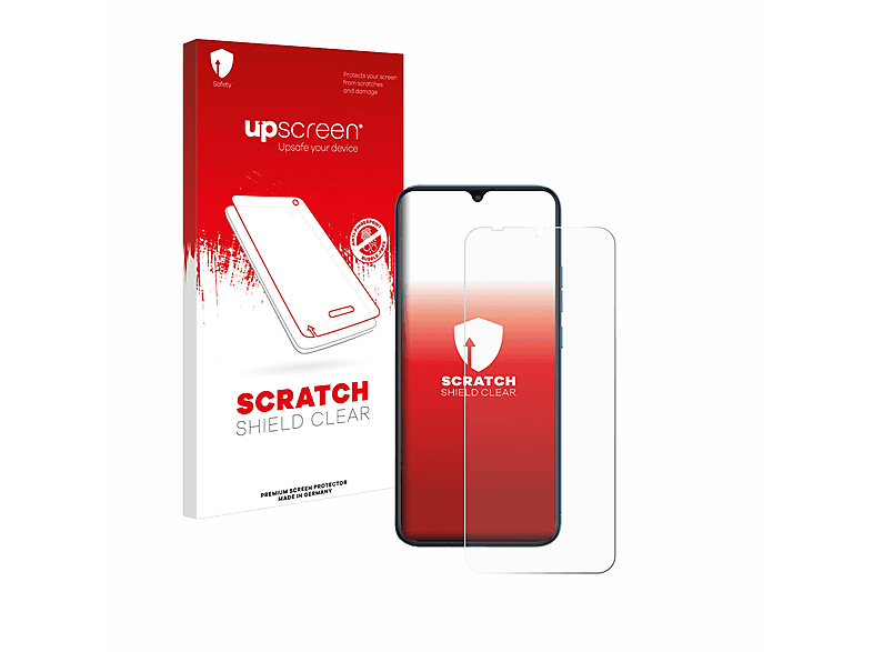 UPSCREEN Kratzschutz klare Schutzfolie(für Go) Tecno 6 Spark