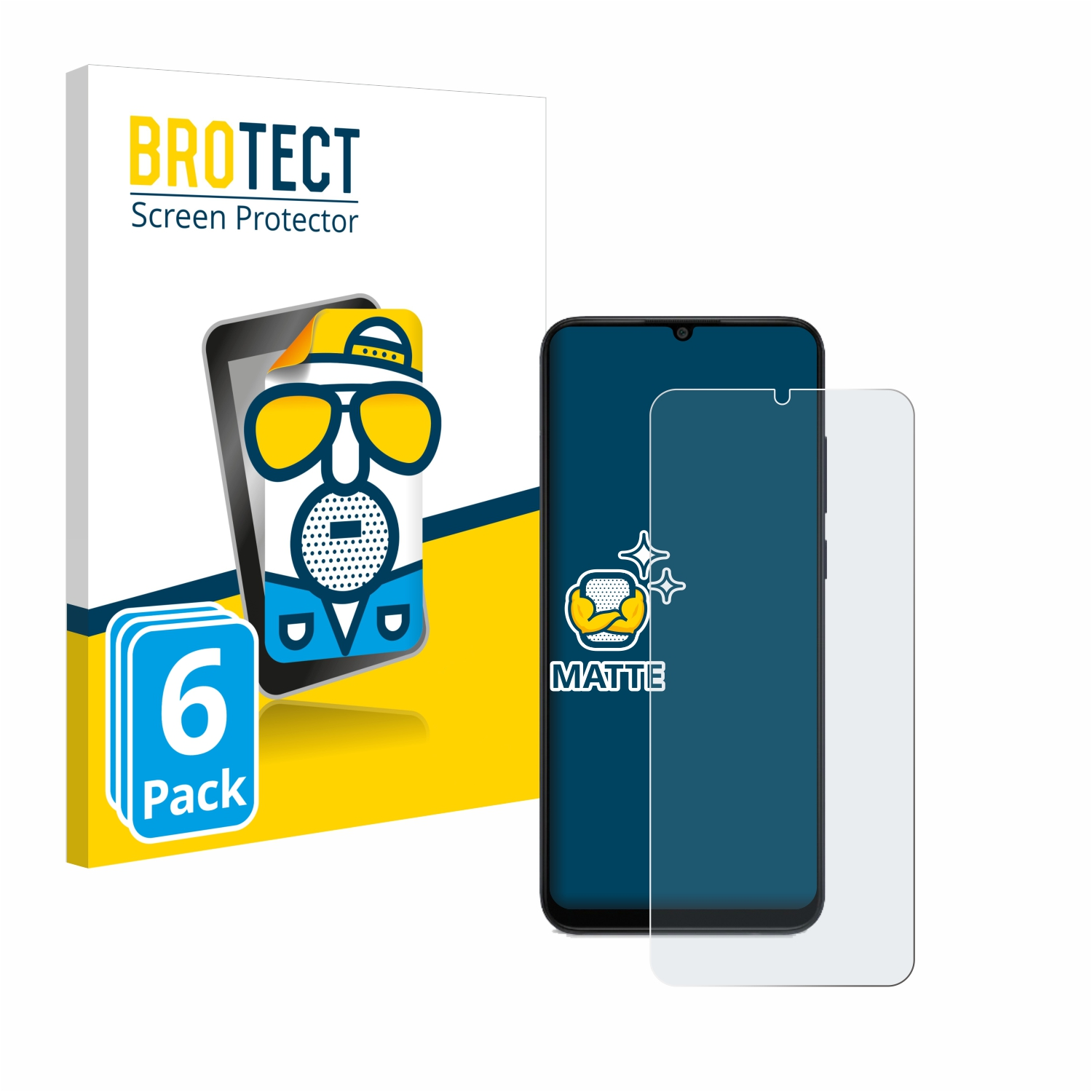 BROTECT 6x matte Schutzfolie(für A04e) Galaxy Samsung