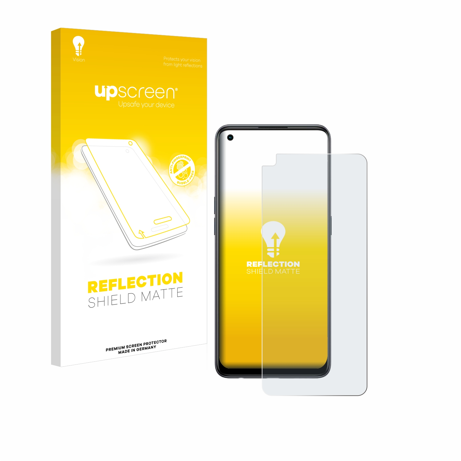 UPSCREEN entspiegelt Oppo Reno 8T) matte Schutzfolie(für