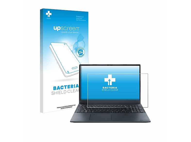 UPSCREEN antibakteriell klare Schutzfolie(für Dynabook Tecra A50-J)