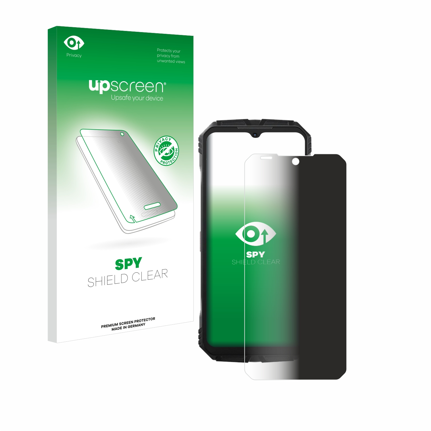 UPSCREEN Anti-Spy Schutzfolie(für Doogee V30 Pro)