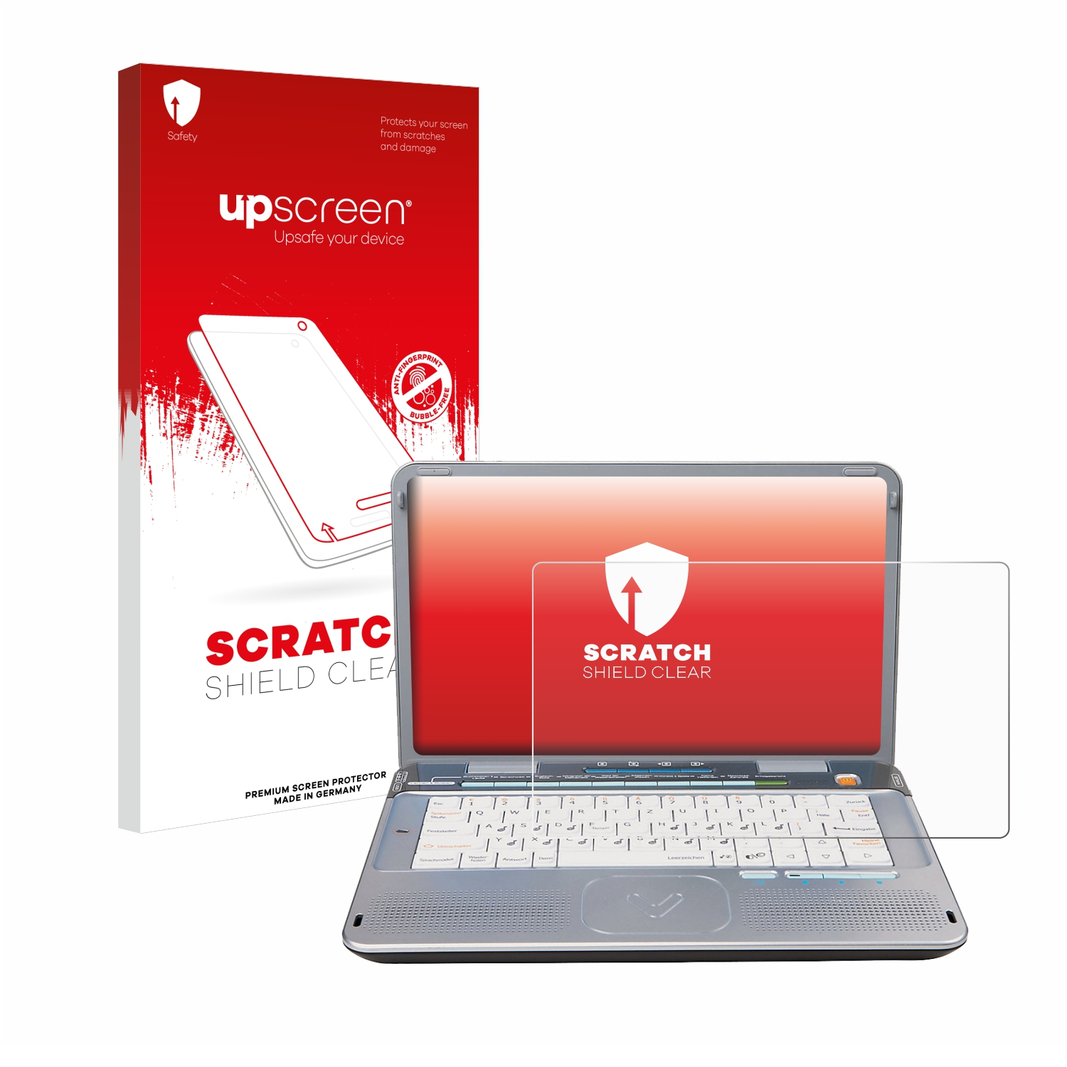 Kratzschutz Laptop XL UPSCREEN E/R) Schutzfolie(für klare Vtech Power
