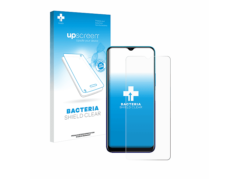 UPSCREEN antibakteriell klare Schutzfolie(für Vivo Y20a) | Displayschutzfolien & Gläser