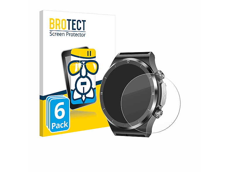 BROTECT 6x Airglass klare Schutzfolie(für Hasakei T30 (1.39\