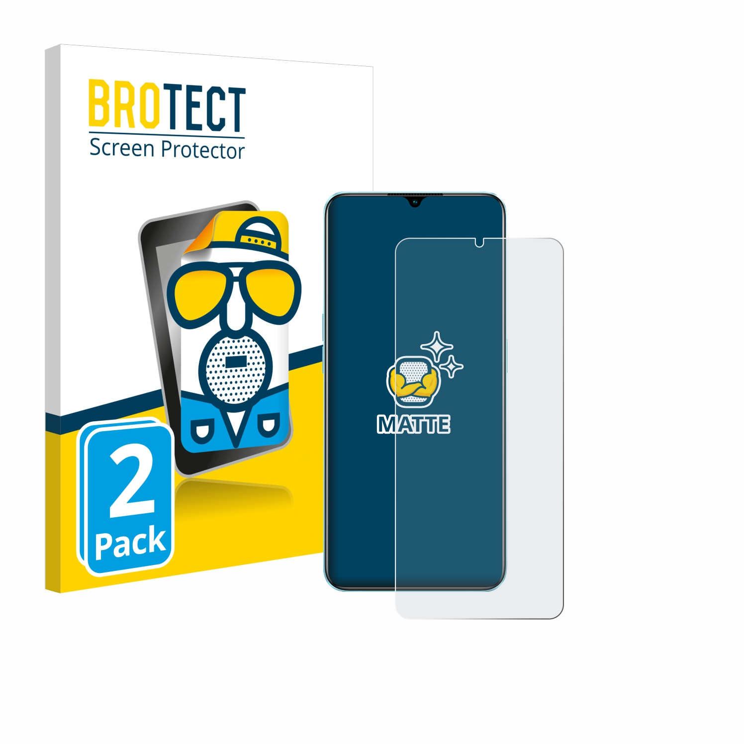 matte A78 2x BROTECT Schutzfolie(für Oppo 5G)