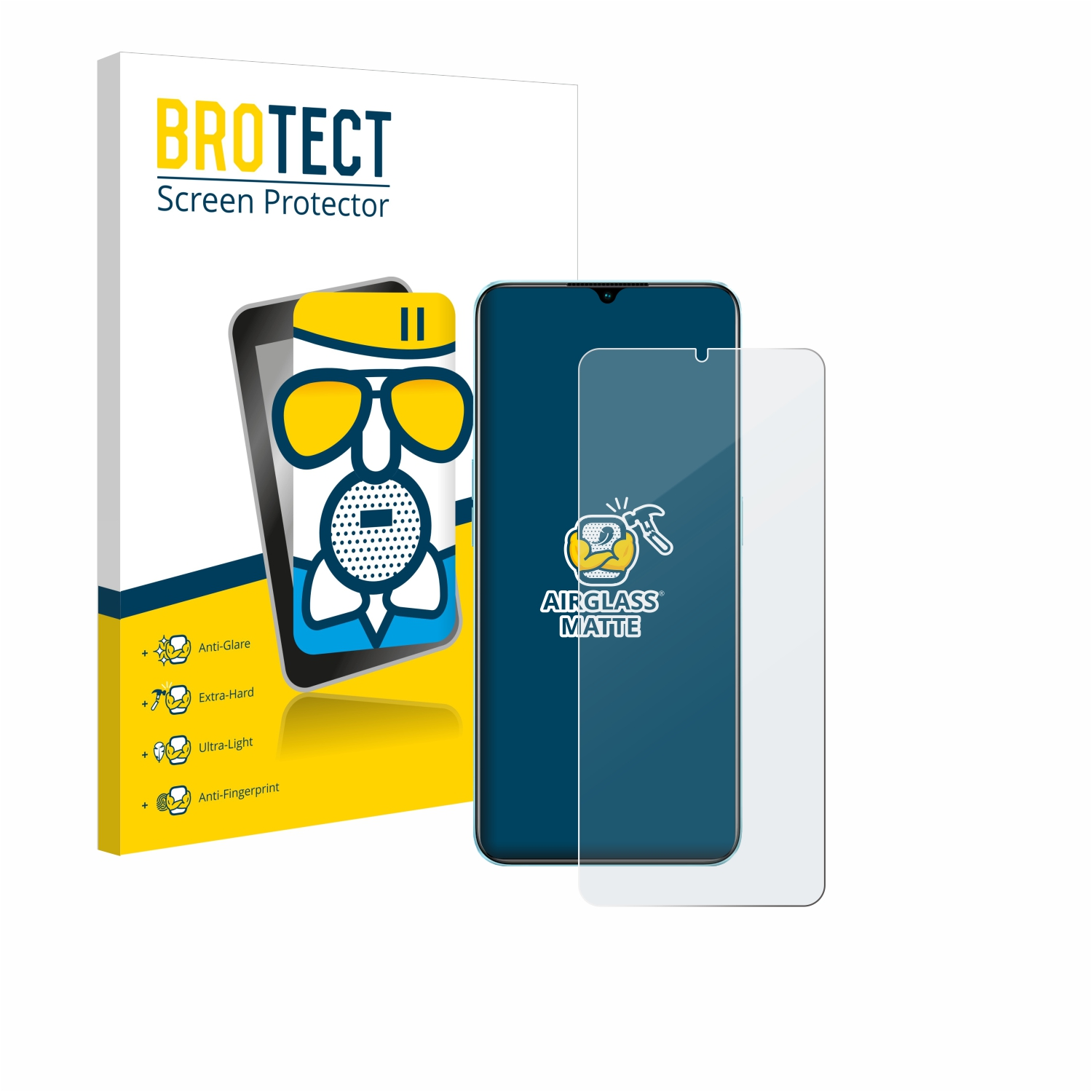 Oppo BROTECT Schutzfolie(für A78 5G) Airglass matte