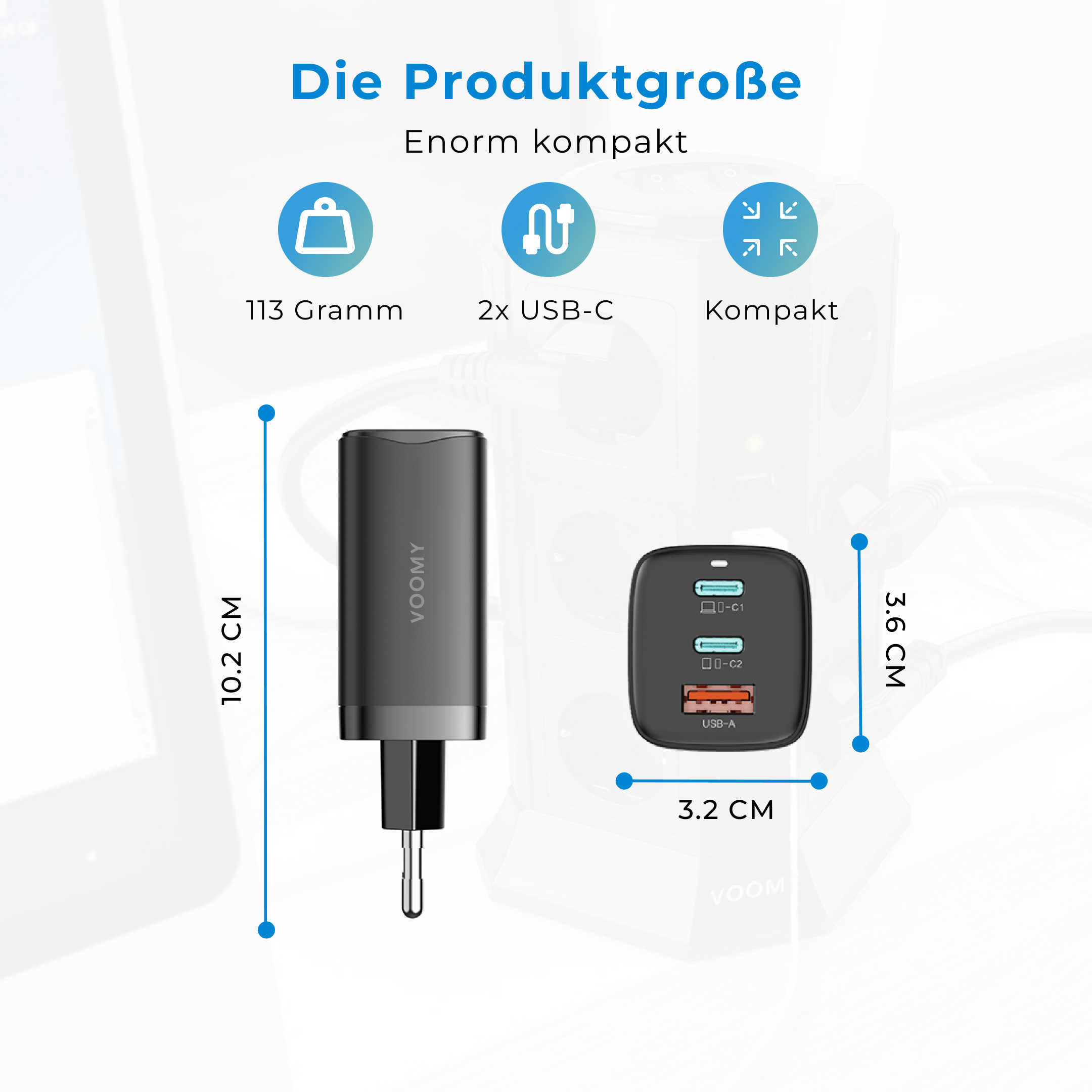 VOOMY Charge M65 USB C Oppo, Google, Beats, HP, IBM, Bose, Panasonic, Sharp, Dell, Schwarz OnePlus, Vivo, Motorola, LG, Alienware, Sony, Gigabyte, Razer, Nokia, Apple, MSI, Harman Xiaomi, mAh, Acer, Medion, Ladegerät BlackBerry, HTC, Kardon, JBL, Lenovo, Samsung, Asus, Microsoft, Sonos, Philips, Logitech, Fujitsu, Huawei, Toshiba, Sennheiser