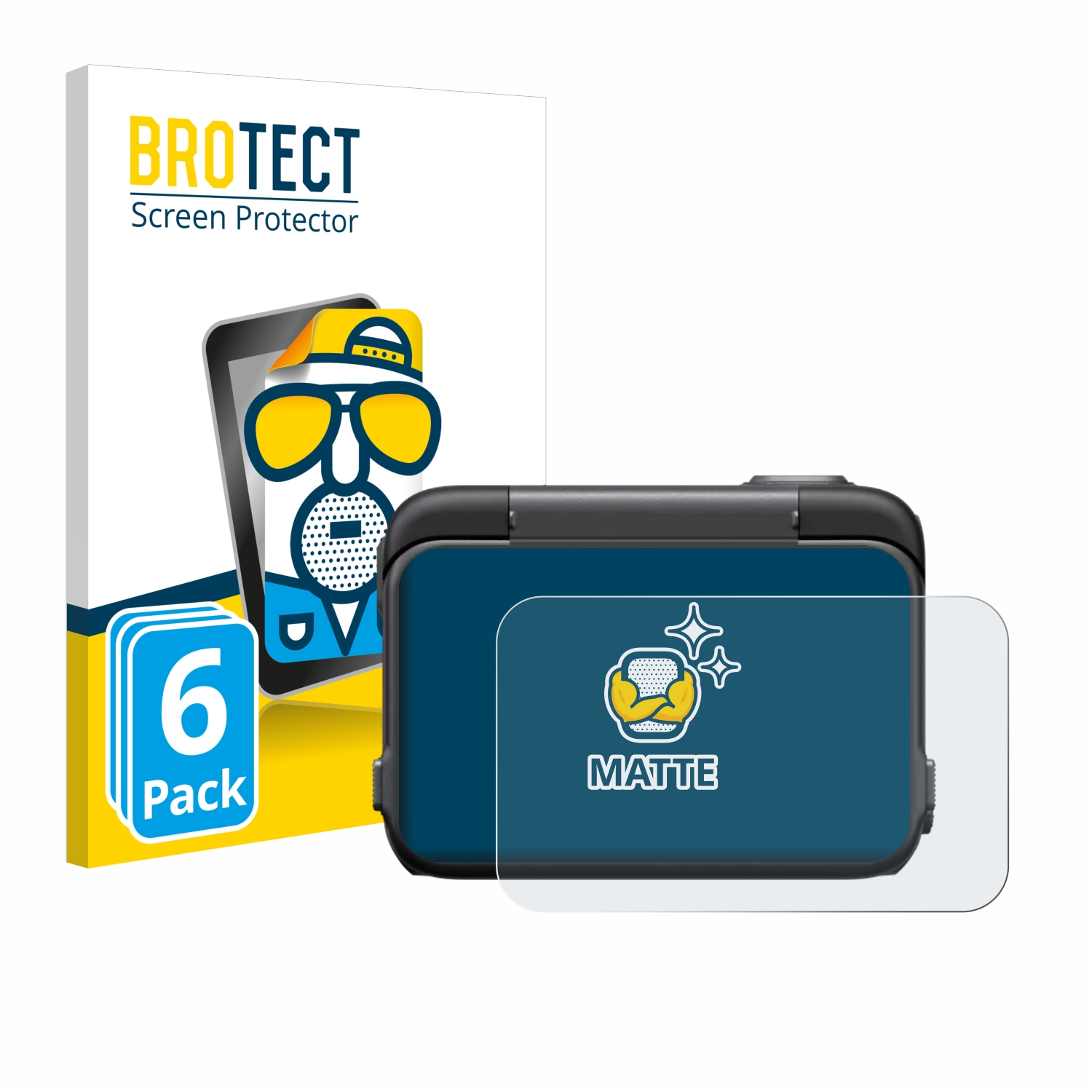 Ace BROTECT Schutzfolie(für matte Insta360 Pro) 6x
