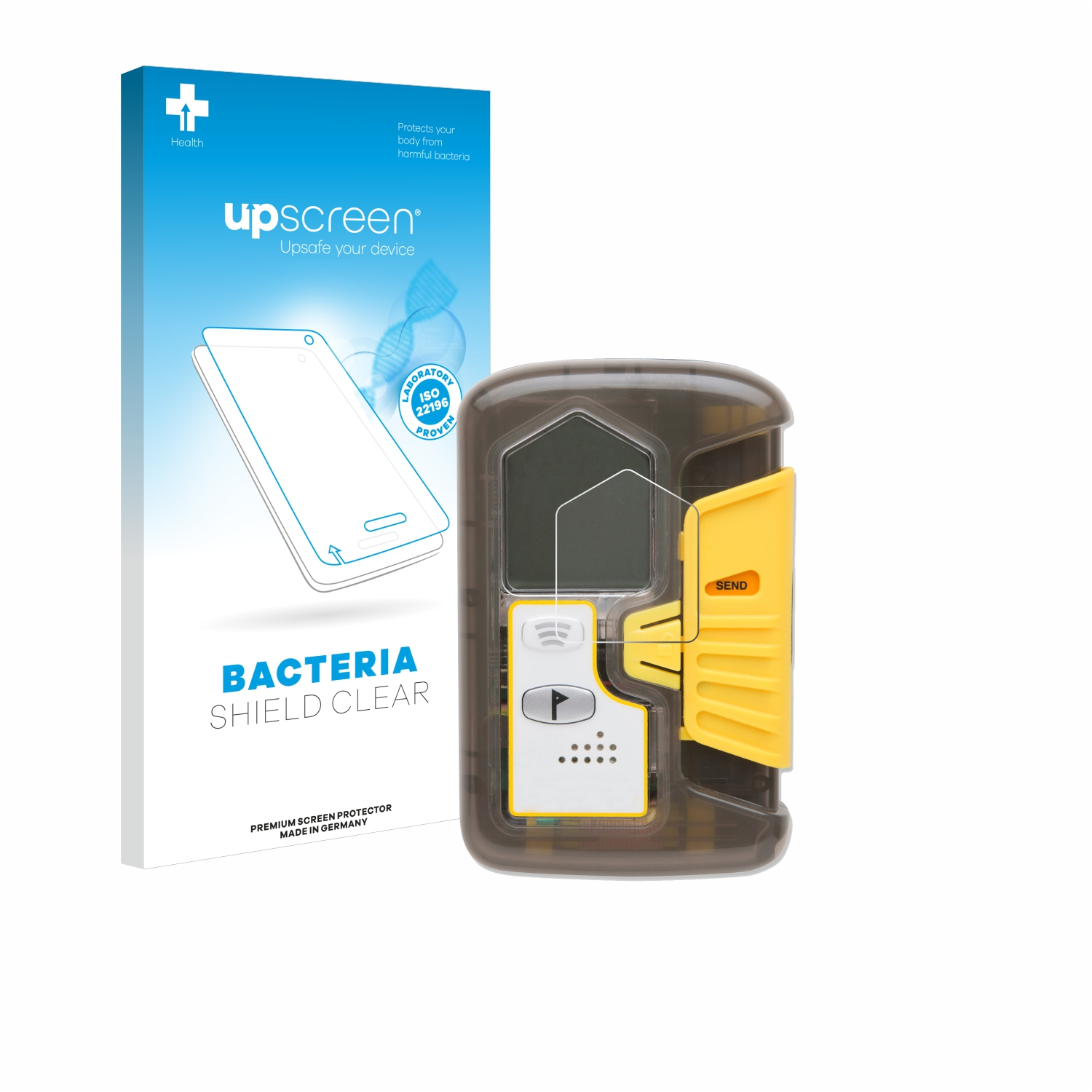UPSCREEN antibakteriell klare Schutzfolie(für Pro) DSP Pieps