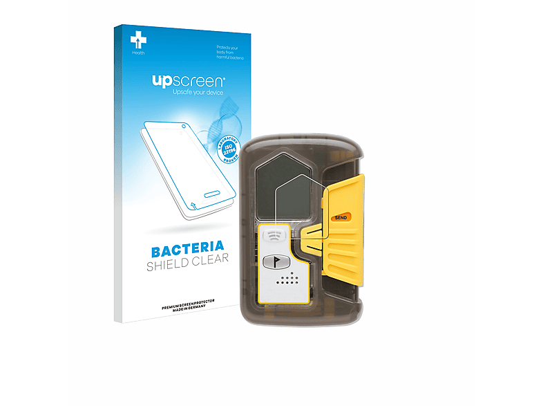 UPSCREEN antibakteriell klare Schutzfolie(für Pieps DSP Pro) | Schutzfolien & Schutzgläser